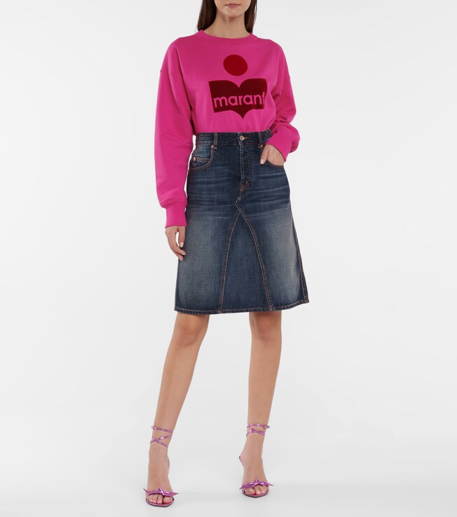 Marant Étoile Fiali denim miniskirt