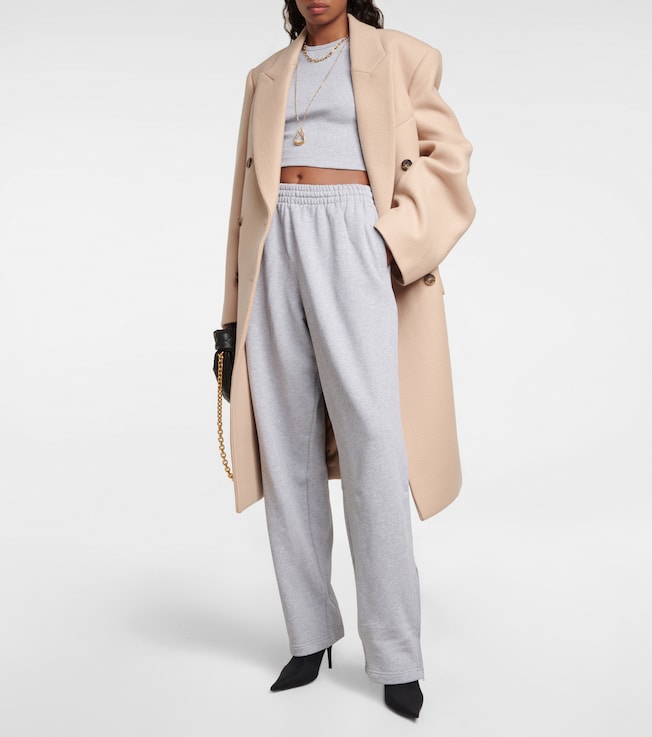 Wardrobe.NYC x Hailey Bieber wide-leg cotton sweatpants