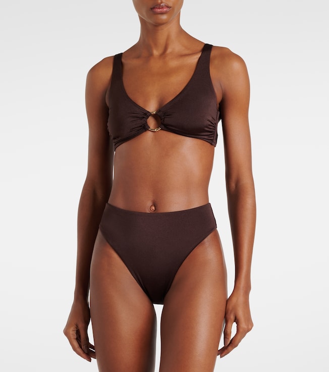 Heidi Klein Coco Palm bikini top