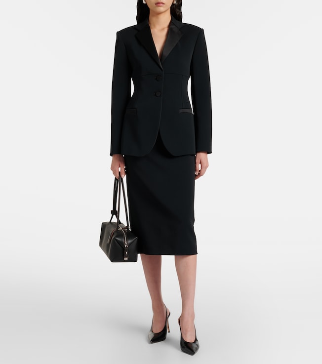 Max Mara Pece crêpe pencil skirt