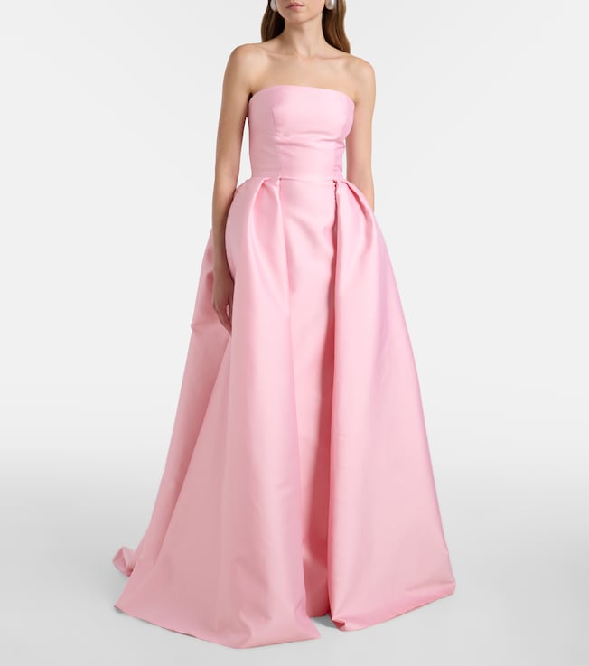 Monique Lhuillier Strapless bustier gown