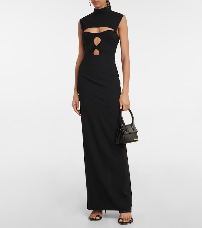 Jacquemus La Robe Palmi wool-blend maxi dress