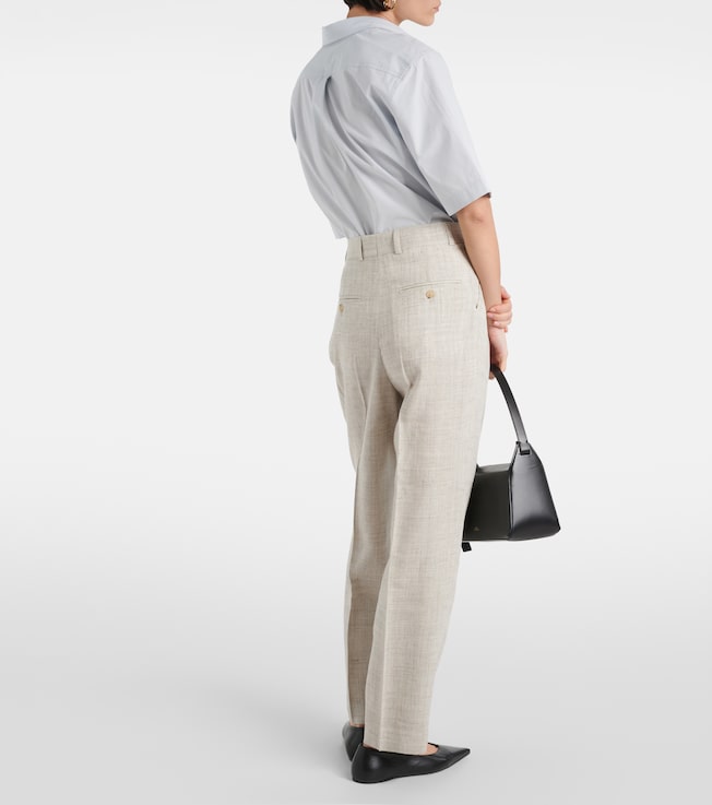 TOTEME Toteme Pleated tailored straight pants