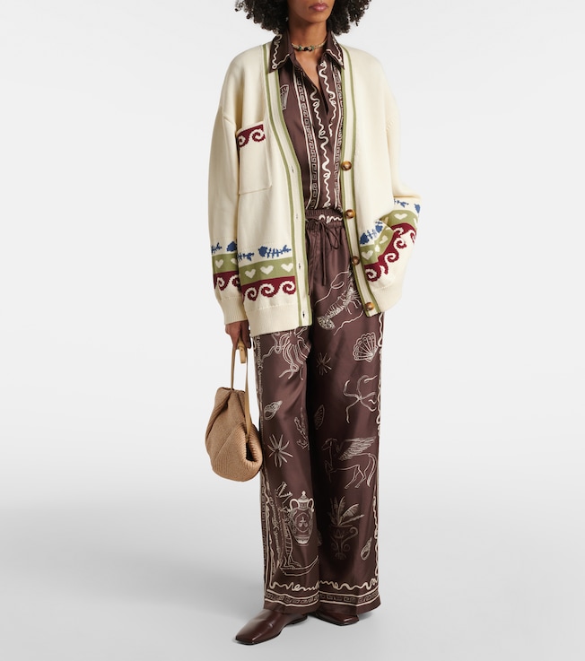 Alémais Bath House cotton cardigan