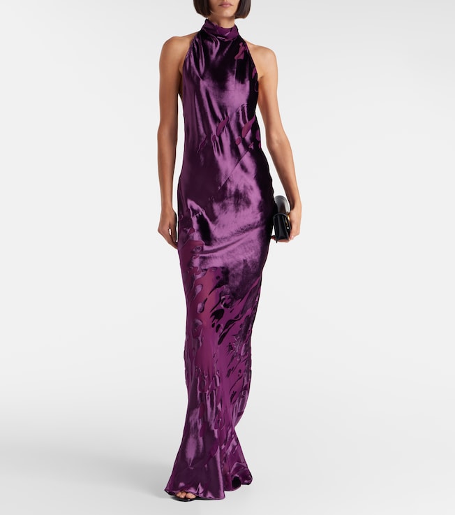 The Sei Halterneck gown