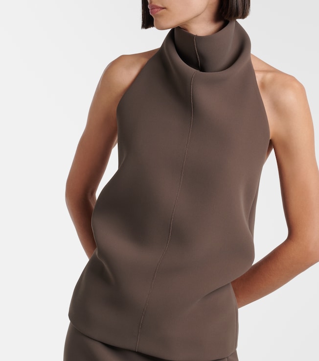 KHAITE Rone halterneck top