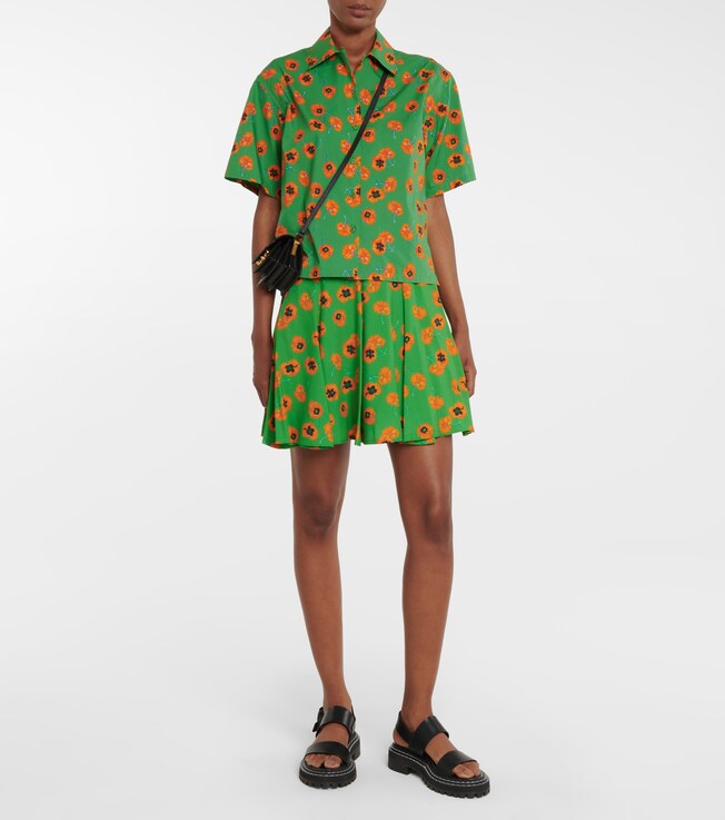 Kenzo Floral miniskirt