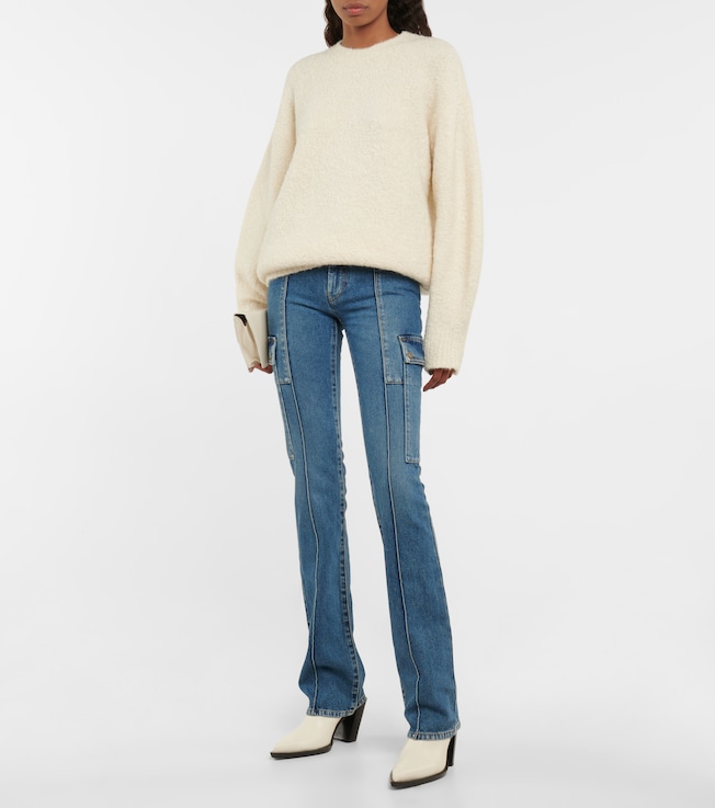 Petar Petrov Genadio low-rise flared jeans