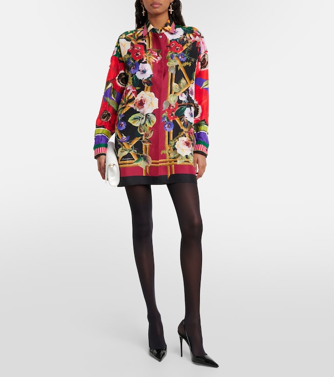 Dolce&Gabbana Silk shirt dress
