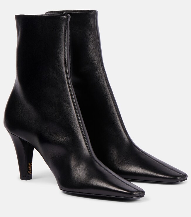 Saint Laurent - Rainer leather ankle boots | Plush