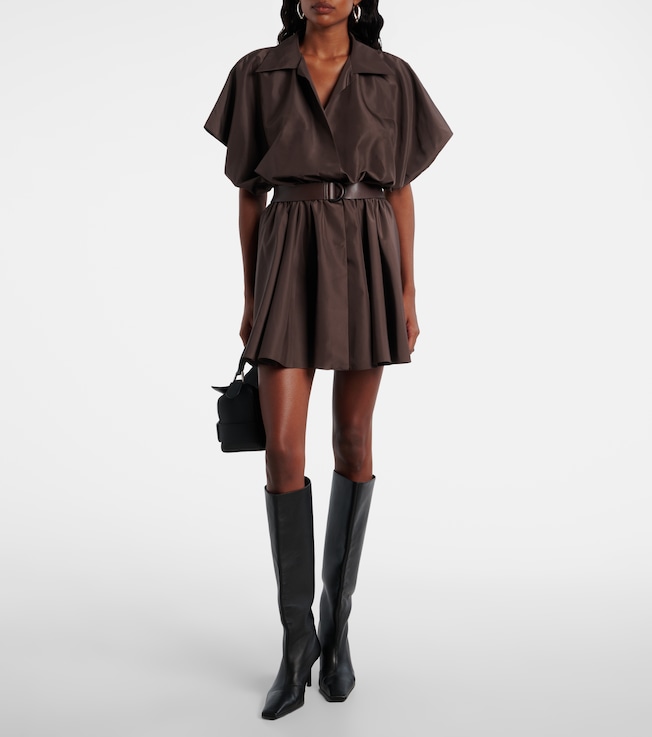 Norma Kamali Flared minidress