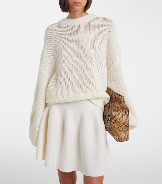 LISA YANG Runi open-knit cashmere and silk sweater