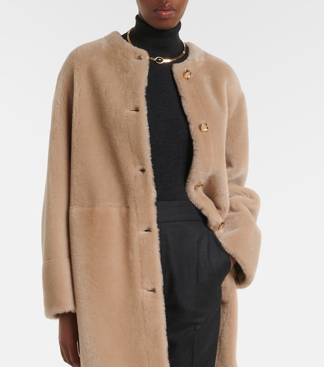 AGNONA Ribbed-knit wool, silk, and cashmere sweater