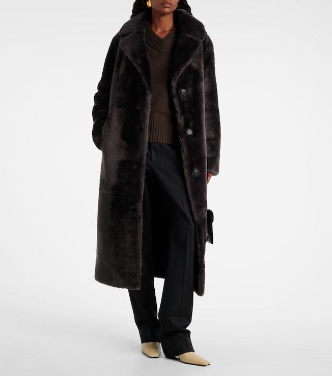Yves Salomon Shearling coat