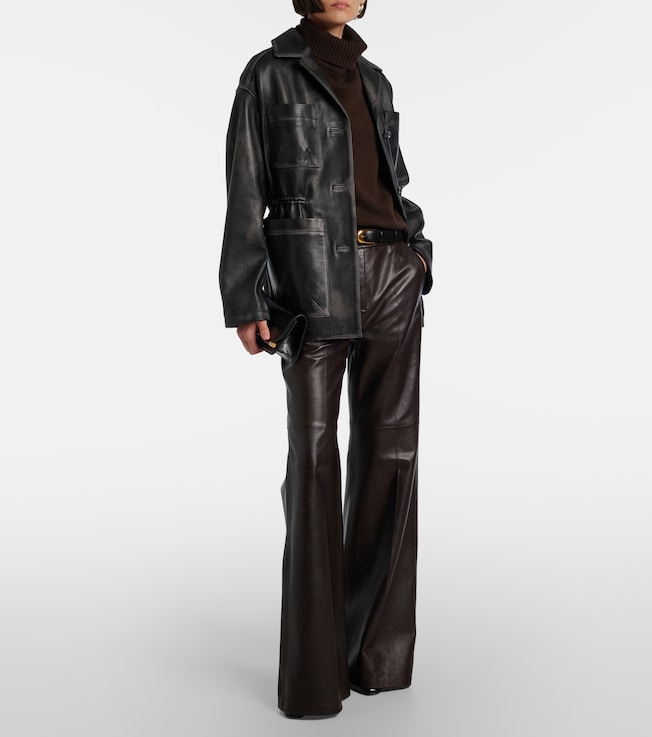 Dorothee Schumacher Sleek Statement leather jacket