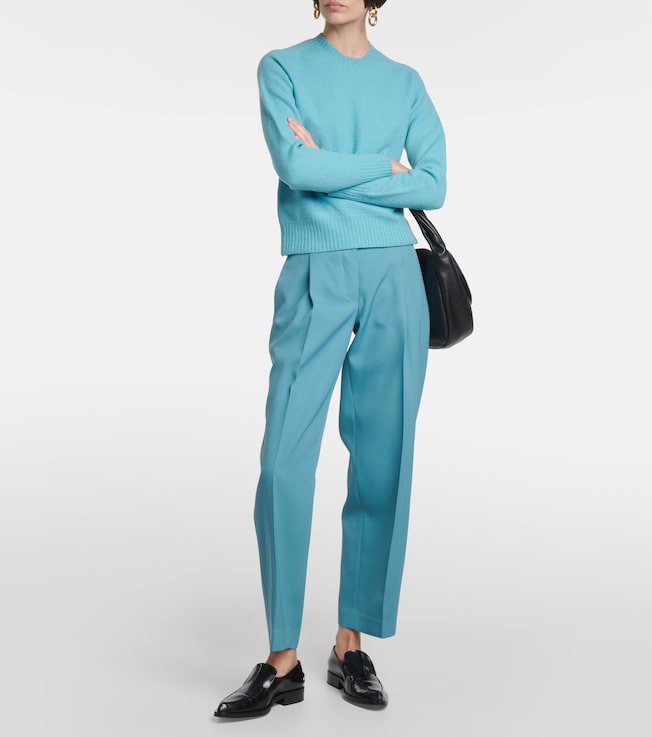 Pantalon ample en laine | Jil Sander