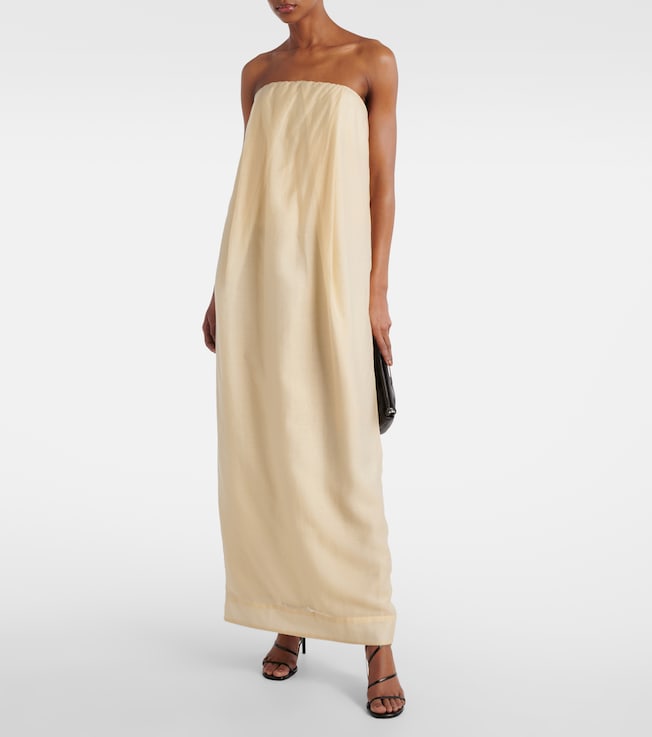 Entire Studios Bob strapless maxi dress