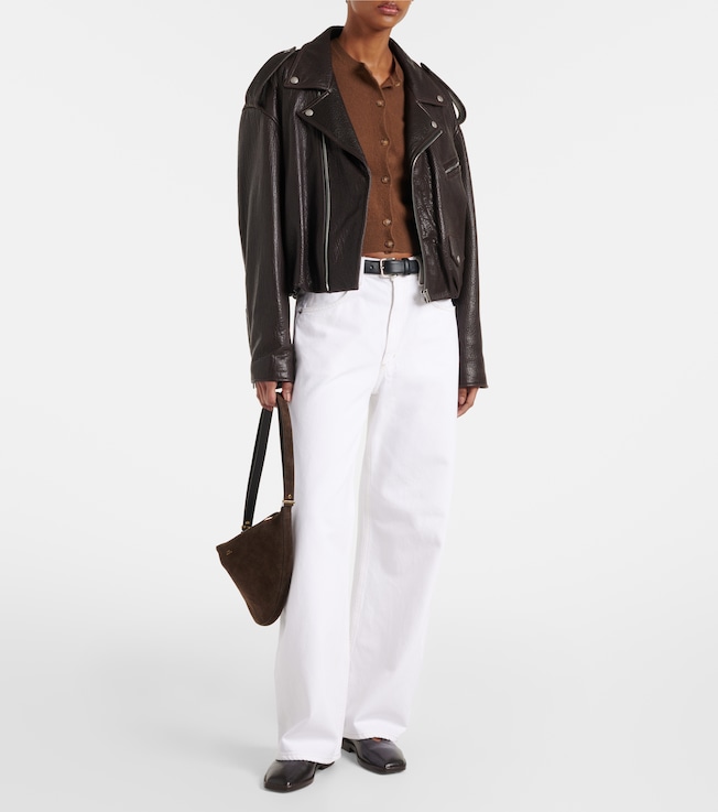 Agolde Low Curve mid-rise wide-leg jeans