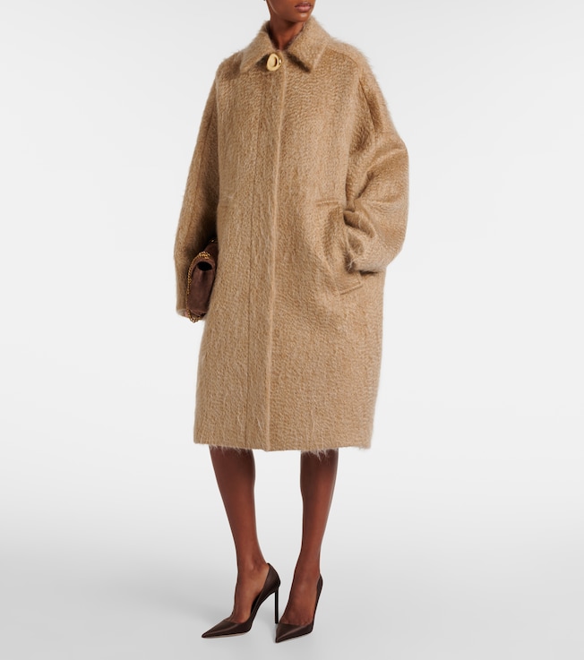 JOSEPH Alger wool and mohair-blend coat