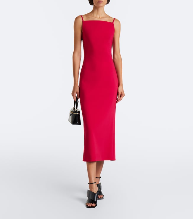 Givenchy Crêpe cady midi dress