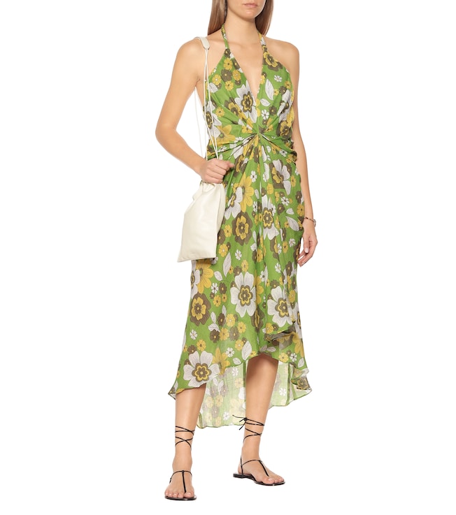 Dodo Bar Or Floral cotton dress