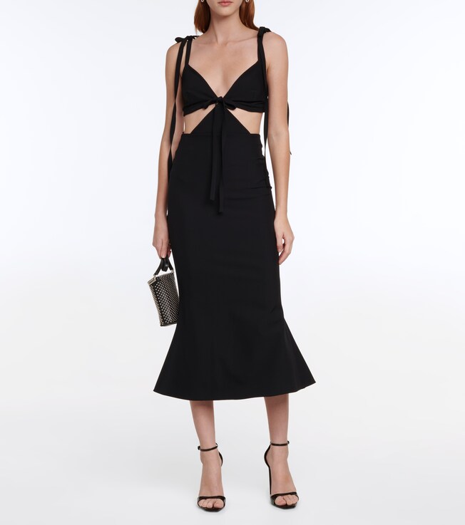 CHRISTOPHER KANE Cutout midi dress