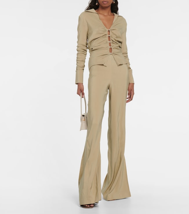 Jacquemus Le Pantalon Soffio flared pants