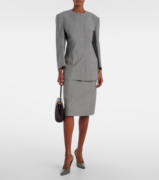 Calvin Klein Collection Parker wool jacket