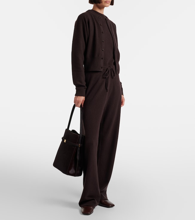 Extreme Cashmere Blouson cashmere-blend cardigan