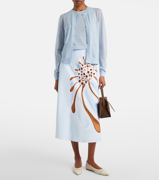 Dorothee Schumacher Summer semi-sheer cotton-blend cardigan