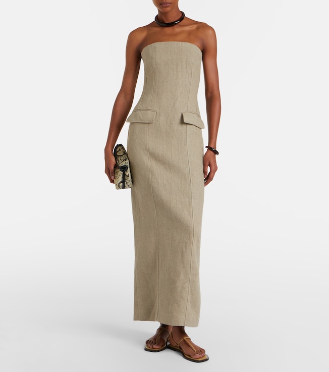 TOTEME Linen maxi dress