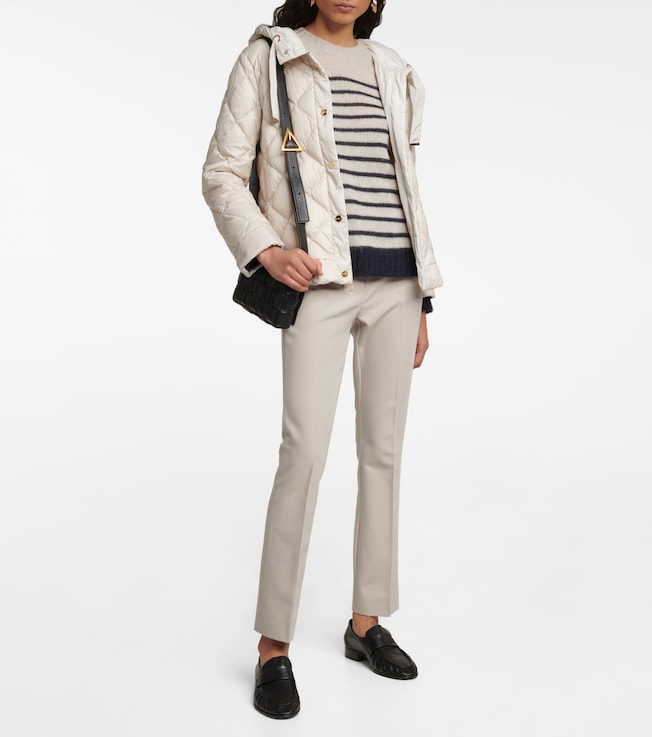 S Max Mara Fatina mid-rise cropped pants