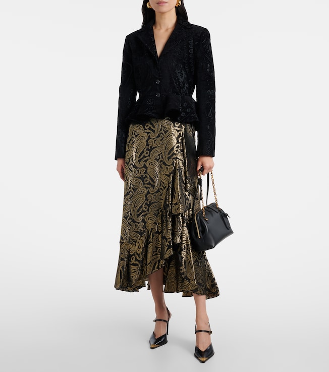 Etro Paisley peplum blazer