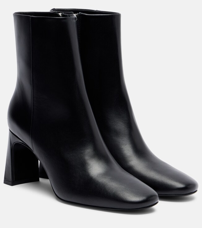 Souliers Martinez Karol 80 leather ankle boots