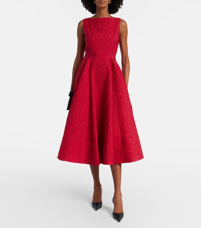 Roksanda Tera cloqué midi dress