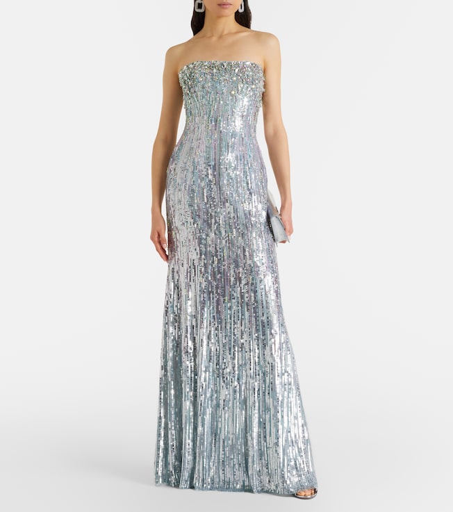 Jenny Packham Honesty embellished gown