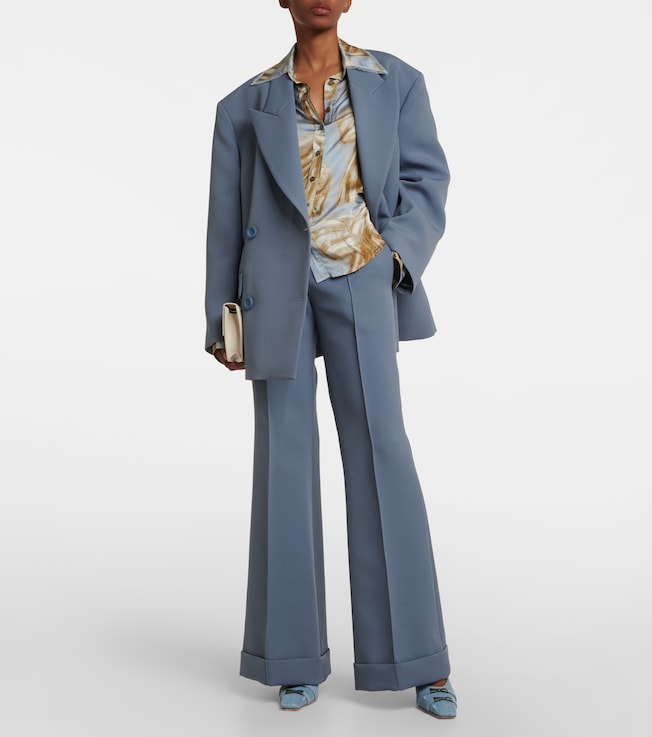 Acne Studios Low-rise wide-leg pants