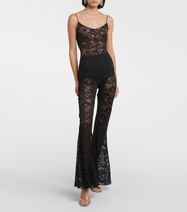 Oséree O-Lover floral lace jumpsuit