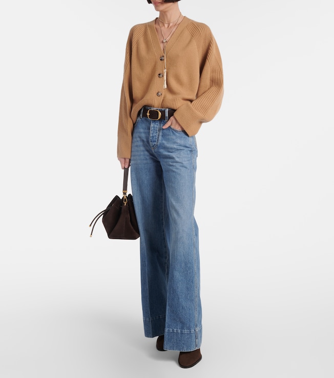 Jardin des Orangers Wool and cashmere cardigan