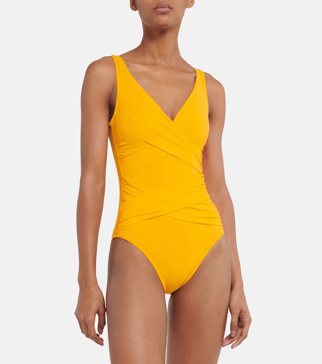 Karla Colletto Ruched swimsuit