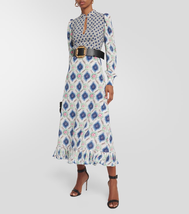 Etro Printed midi dress