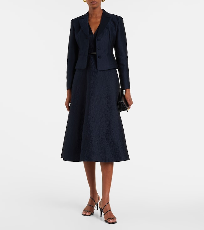 Max Mara Piera cotton-blend blazer