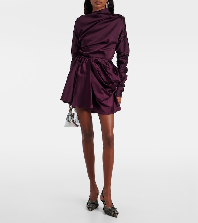 GANNI Draped miniskirt