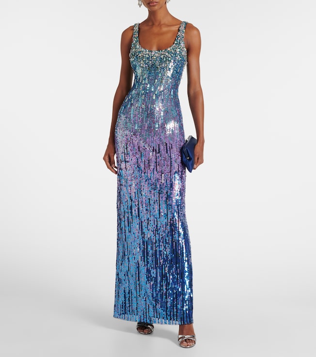 Jenny Packham Rosalie embellished gown