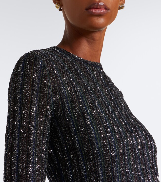 Missoni Missoni Sequined knitted gown