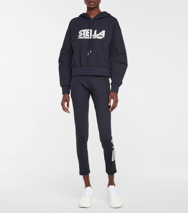 Stella McCartney High-rise scuba leggings