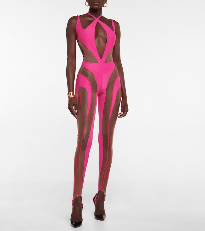 Mugler Cutout bodysuit