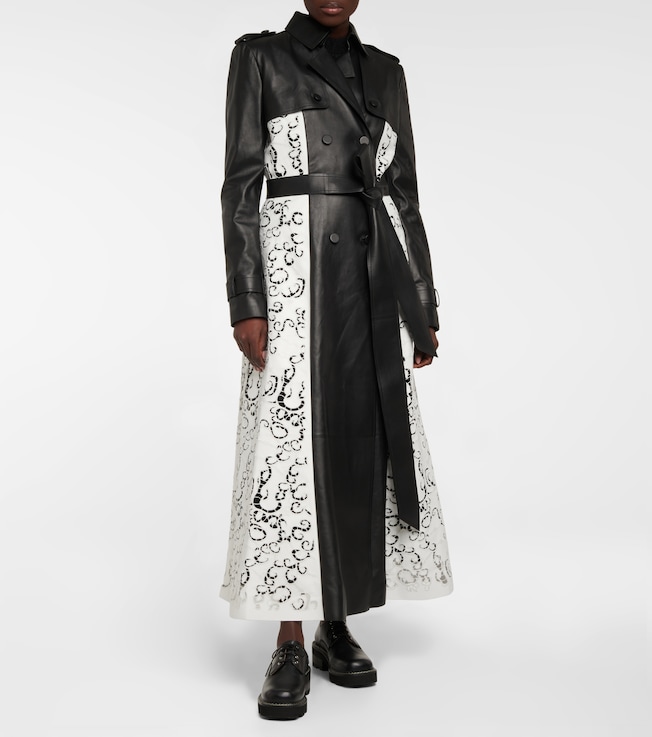 Gabriela Hearst Viktor leather trench coat