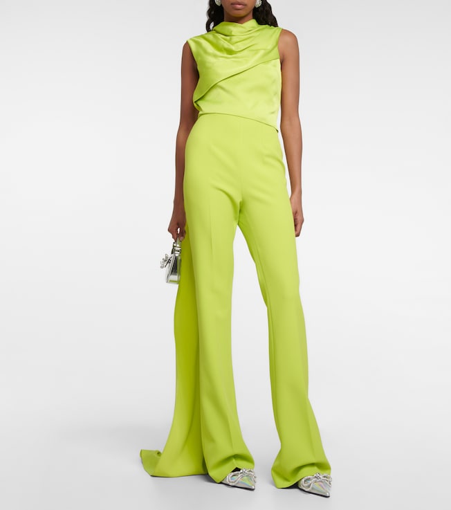 Safiyaa Cara crêpe jumpsuit