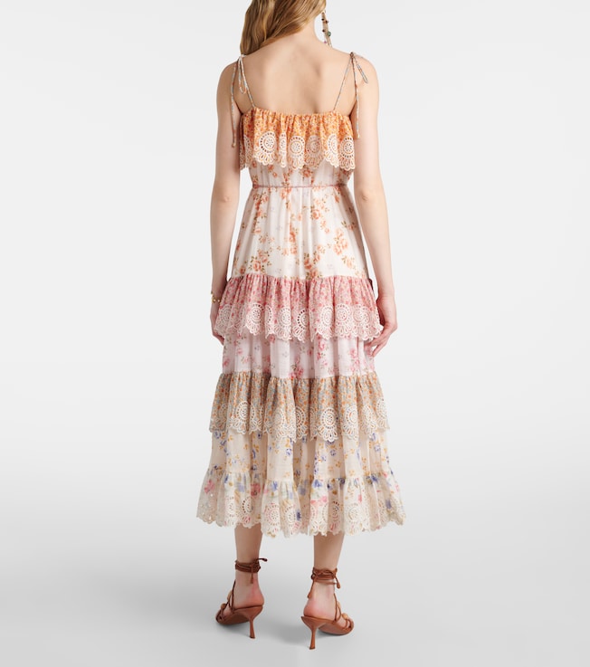 Zimmermann Zimmermann Lucky tiered cotton maxi dress